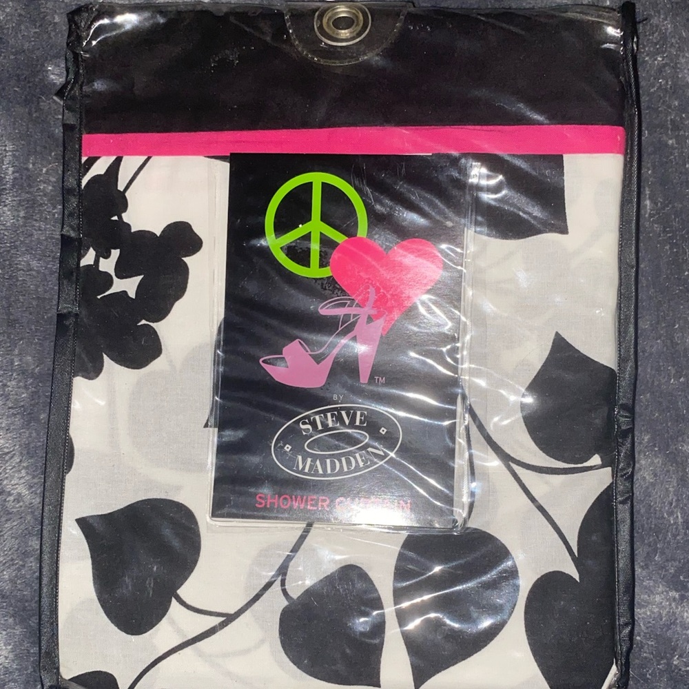 Steve Madden shower curtain